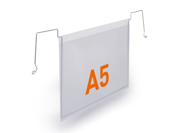 Durable 118419, Gjennomsiktig, Plast, Polypropylen (PP), A5, 16 cm, 25 cm, 450 mm