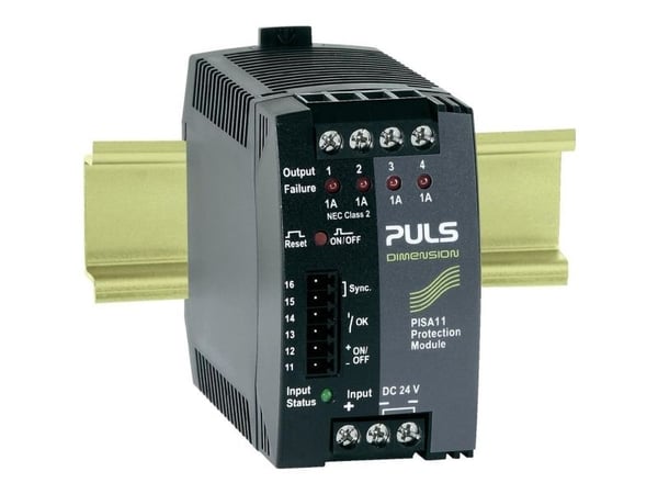 PULS DIMENSION PISA11.401 Sulakemoduuli 24 V/DC 1 A Lähtöjen määrä:4 x Sisältö 1 kpl