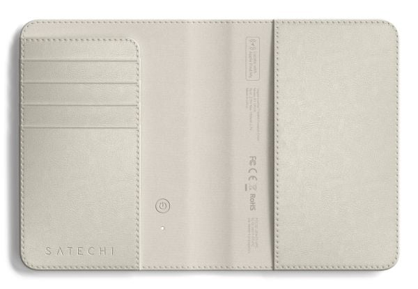 Satechi FindAll, Hiekka, Vegan leather, Yksivärinen, 106 mm, 143 mm, 1,7 cm