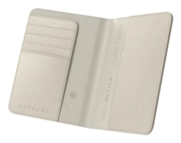 Satechi FindAll, Hiekka, Vegan leather, Yksivärinen, 106 mm, 143 mm, 1,7 cm