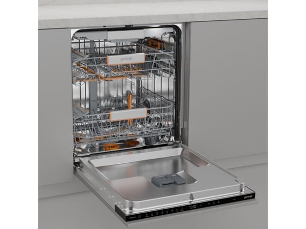 Gorenje GV673A65, Under benken, Full størrelse (60 cm), Rustfritt stål, Berøringskontroll, 2 kurver, Kurv