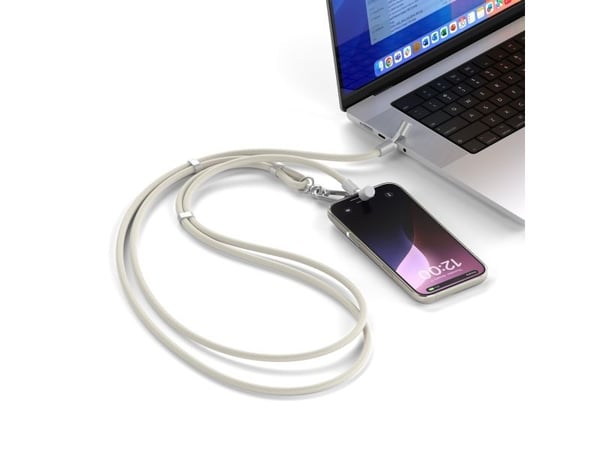 Satechi OntheGo USB-C kaapeli 60W 1.5m - hiekkainen