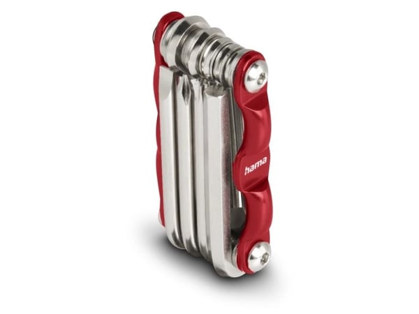 Hama 00178142, Monikäyttö, Metallinen, Punainen