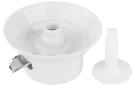 Eta ETA002898020, Sitrusjuicer-tilbehør, 0,8 l, Hvit, Rustfritt stål, 190 mm, 190 mm