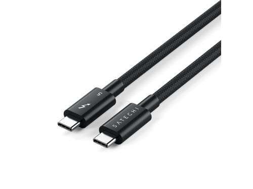 Satechi ST-YTB5100K, Mies, Mies, 1 m, 120 Gbit/s, Musta, Pyöreä