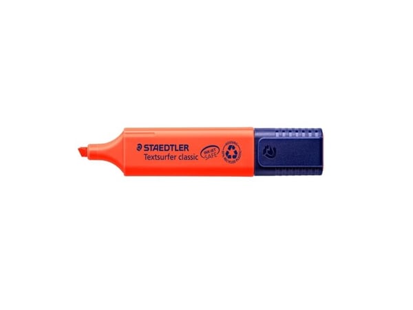 STAEDTLER Textsurfer classic 364 - Markeringspenn - rød - fargeblekk - 1-5 mm