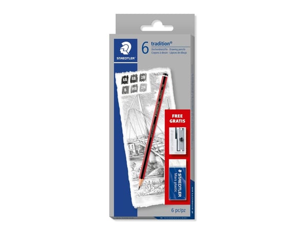 Staedtler tradition 110, 6 kpl, Forest Stewardship Council (FSC) |
