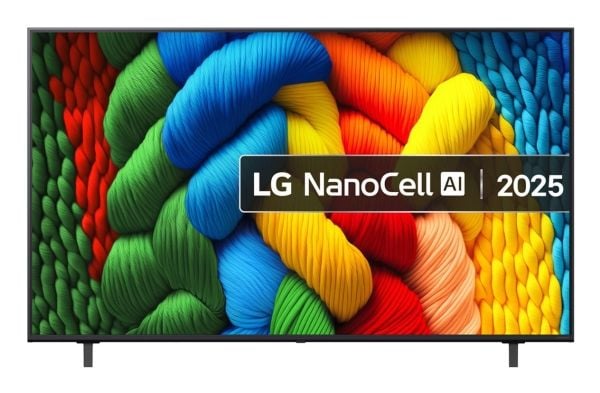 LG 65NANO80A6B - 65" Diagonalklasse Nano80 Series LED-bakgrunnsbelyst LCD TV - Smart TV - webOS - 4K UHD (2160p) 3840 x 2160 - HDR - Direct LED, Na...