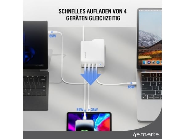 4smarts 545200, Innendørs, AC, 1,5 m, Hvit
