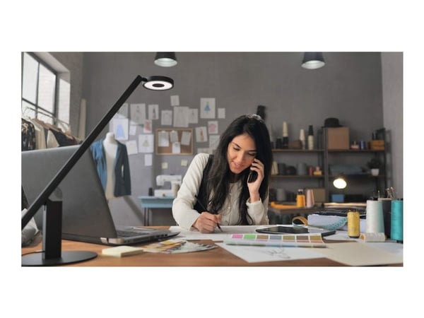 LUCTRA Table Lite - Bordlampe - LED - 12 W - klasse C - 2700-6500 K - svart
