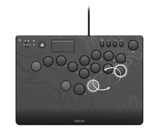 Hori SPF-049E, Erikois, PC, PlayStation 5, Langallinen, USB, USB Type-C, musta