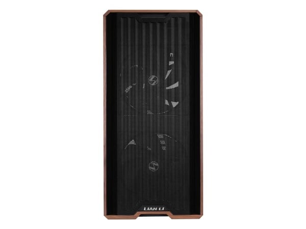 Lian Li Lancool LAN217X, Midi Tower, PC, Svart, Tre, ATX, EATX, SSI EEB, Stål, Herdet glass, Tre, 18 cm