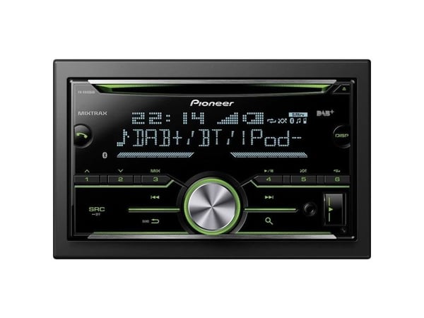 Pioneer FH-X840DAB - Vogn - CD-mottaker - i instrumentbordet - Double-DIN - 50 watt x 4