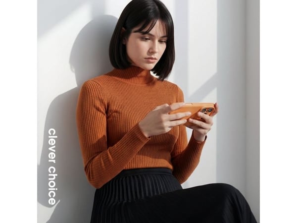 Crong , Etui, Apple, iPhone 17 Pro, 16 cm (6.3"), Oransje