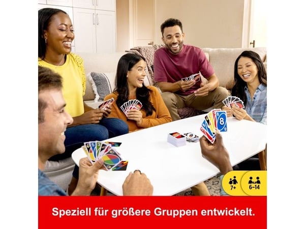 Mattel UNO Cards PARTY (oppdatert) (JJV58)