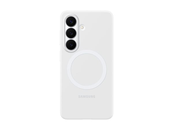 Samsung EF-ES942 - Bakdeksel til mobiltelefon - silikon - hvit - for Galaxy S26