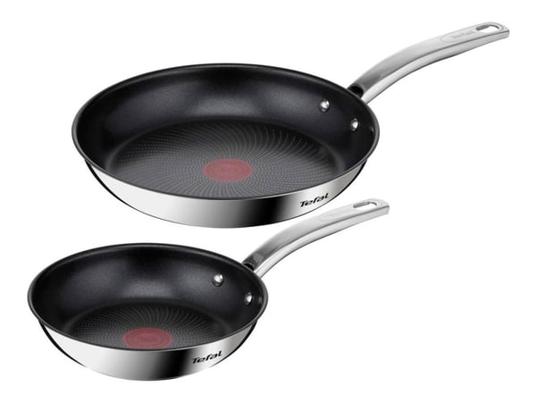 Tefal Intuition B817S255 - Stekepannesett - 2 artikler - ikke-klebende