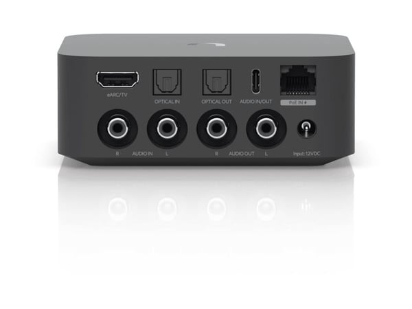 Ubiquiti PoE Audio Port - Nettverkslydspiller - svart
