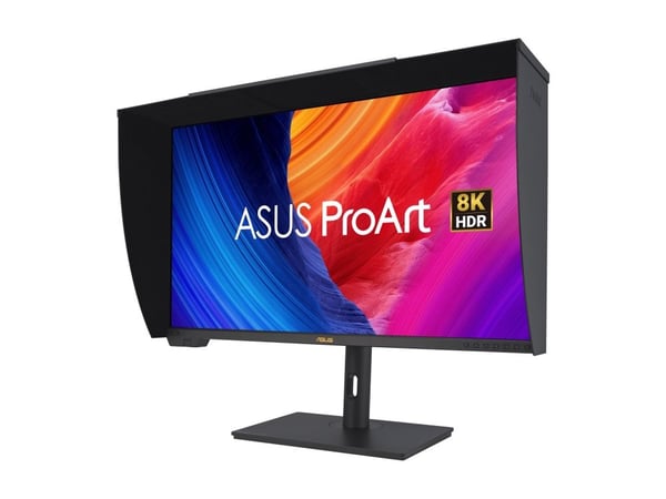 ASUS ProArt PA32KCX - LED-skjerm - 32" - 7680 x 4320 8K @ 60 Hz - IPS - 1200 cd/m² - 1000:1 - DisplayHDR 1000 - 5 ms - 2xThunderbolt 4, 2xHDMI, Dis...