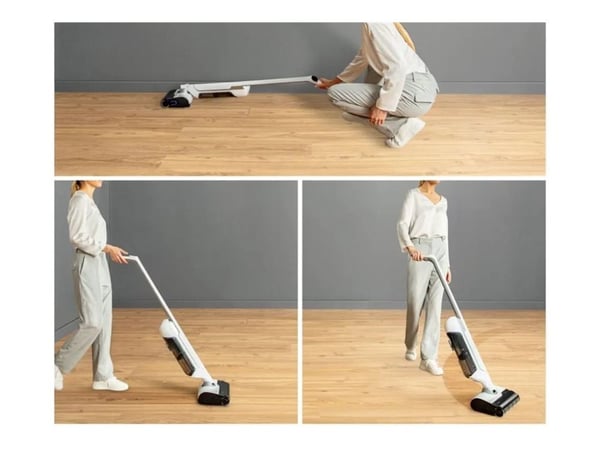 Dulkių siurblys su plovimo funkcija Tefal X-Clean 10, Baltas