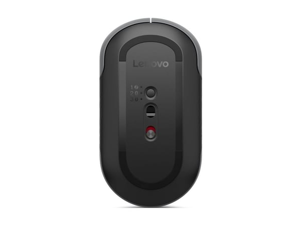 Lenovo 700 - Mus - multienhet - høyre- og venstrehåndet - optisk - 6 knapper - trådløs - Bluetooth 5.3, 2.4 GHz - USB trådløs mottaker - lunagrå - ...