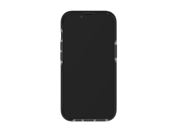 Zagg Santa Cruz - Baksidesskydd för mobiltelefon - fällbart ställ - grafen - svart, transparent - för Apple iPhone 13, 14, 15, 16e