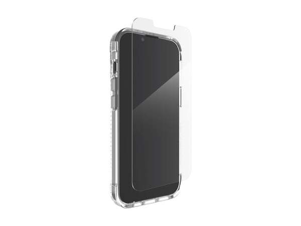 Zagg Luxe + Glass 360 - Baksidedeksel for mobiltelefon - grafen - for Apple iPhone 13, 14, 15, 16e