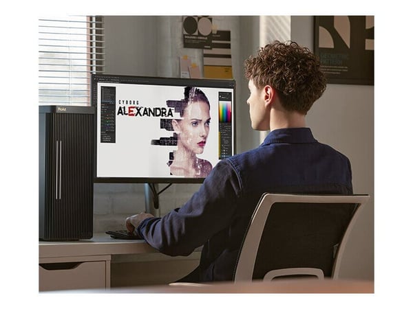 ASUS ProArt PA248QFV - LED-skjerm - 24" (24.1" synlig) - 1920 x 1200 WUXGA @ 100 Hz - IPS - 350 cd/m² - 1500:1 - HDR10 - 5 ms - 2xHDMI, DisplayPort...
