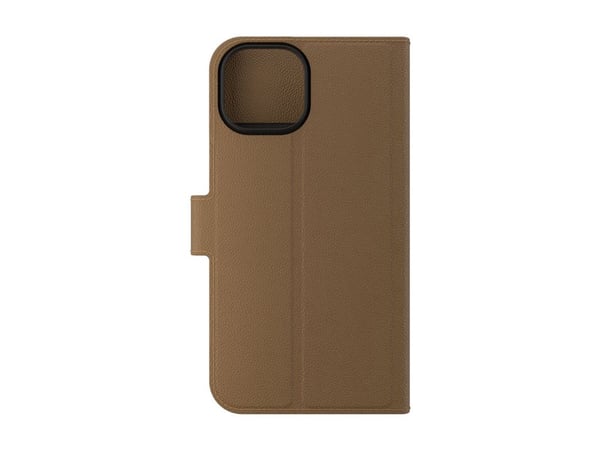 Zagg - Lommebok for mobiltelefon - fauxlær - brun - for Apple iPhone 13, 14, 15