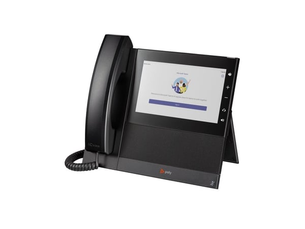 HP Poly CCX 600 - For Microsoft Teams - VoIP-telefon med anrops-ID/samtale venter - SIP, RTP, RTCP - 24 linjer - svart