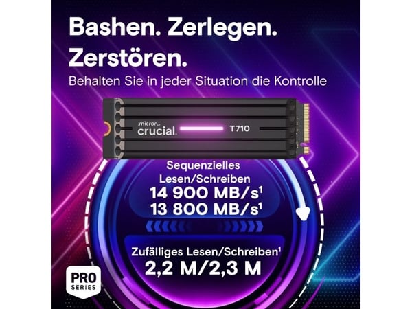 Crucial T710, 4 TB, M.2, 14500 MB/s