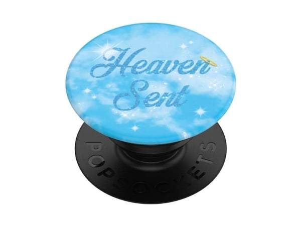 PopSockets PopGrip, Greb, Blå, Universel, 1 stk, 75 mm, 150 mm