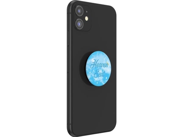 PopSockets PopGrip, Grepp, Blå, Universal, 1 styck, 75 mm, 150 mm
