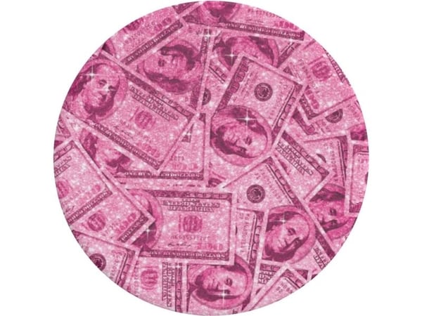 PopSockets PopGrip, Grep, Rosa, Pink Bling, Universell, 1 stykker, 75 mm
