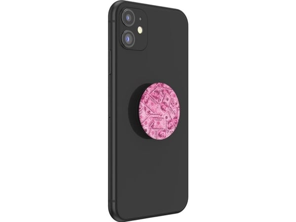 PopSockets PopGrip, Grep, Rosa, Pink Bling, Universell, 1 stykker, 75 mm