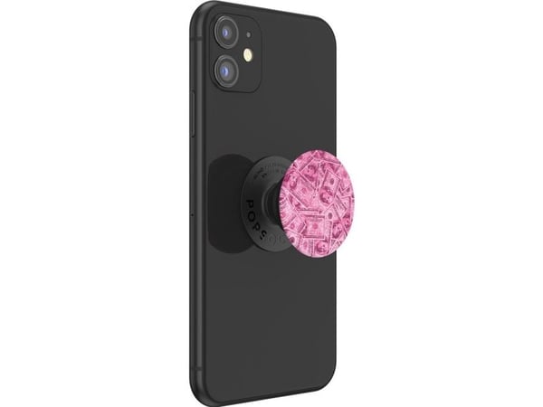 PopSockets PopGrip, Grep, Rosa, Pink Bling, Universell, 1 stykker, 75 mm