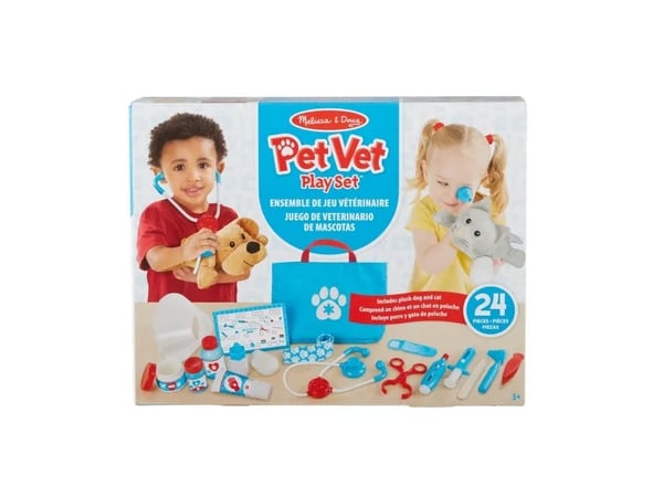 Melissa & Doug MPP PYS Examine TreatPetVet Plyst GML, 3 År
