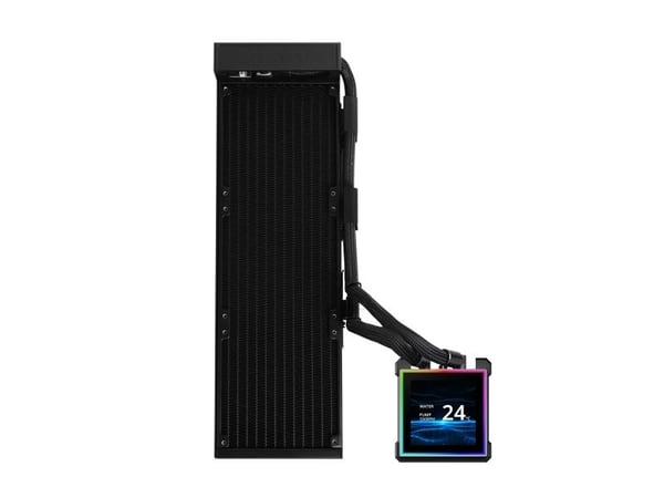 Lian Li HydroShift II LCD-S 360 Fanless, Væskekjølesett, 1600 RPM, 3200 RPM, Svart