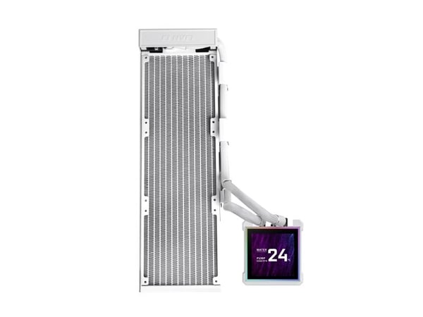 Lian Li HydroShift II LCD-S 360 Fanless, Væskekjølesett, 1600 RPM, 3200 RPM, Hvit