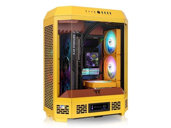 Thermaltake The Tower - - sidepanel med vindu - ingen strømforsyning (PS/2) - USB/lyd