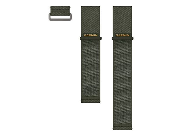 Snabbkopplingsband (24 mm), Moss ComfortFit nylon