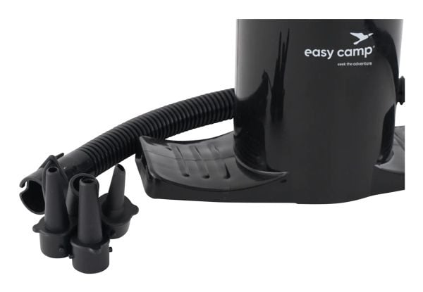 Easy Camp 680280, Luftpumpe (hånddrevet), Gummibåt, Svart, Oransje, 223 mm, 114 mm, 400 mm