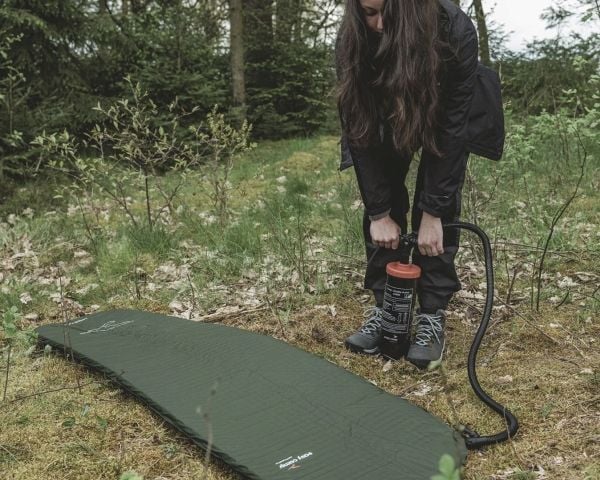 Easy Camp 680280, Luftpumpe (hånddrevet), Gummibåt, Svart, Oransje, 223 mm, 114 mm, 400 mm