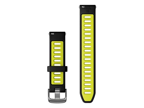 Garmin Accy, erstatningsstropp, Forerunner 265S, Juodas, 18 mm (010-11251-A3)