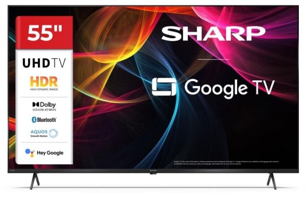 Sharp 55HL4265E, 139,7 cm (55"), 3840 x 2160 pikseliä, LED, Älytelevisio, Wi-Fi, Musta