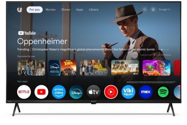 Sharp 55HL4265E, 139,7 cm (55"), 3840 x 2160 pikseliä, LED, Älytelevisio, Wi-Fi, Musta