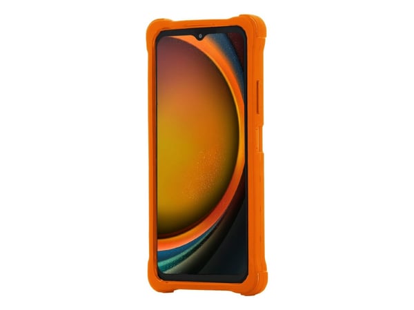 Mobilis PROTECH - Baksidedeksel for mobiltelefon - forsterket - oransje - for Samsung Galaxy XCover7