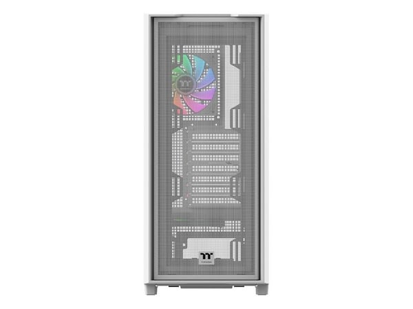 Thermaltake S Series S380 TG ARGB - Mid tower - ATX - sidepanel med vindu (herdet glass) - ingen strømforsyning (PS2) - snø - USB/lyd