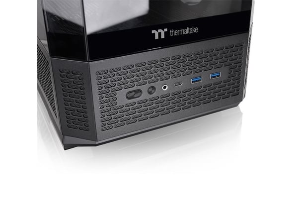 Thermaltake View 370 TG ARGB, Midi Tower, PC, Sort, ATX, EATX, micro ATX, Mini-ITX, SPCC, Hærdet glass, Spil