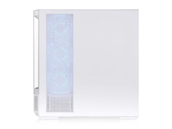 Thermaltake View 370 TG ARGB, Midi Tower, PC, Hvit, ATX, EATX, Micro ATX, Mini-ITX, SPCC, Herdet glass, Spilling